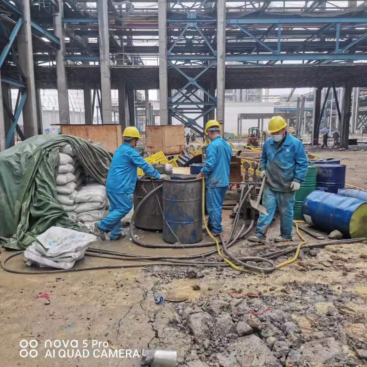 聊城设备基础下沉沉降注浆加固施工